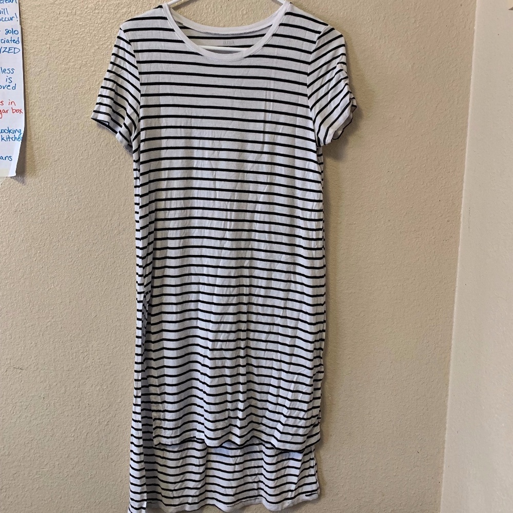 Long Striped Top/Tshirt dress